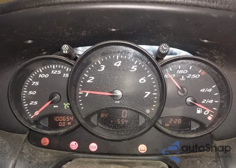 2000 Porsche Boxster z USA, uszkodzony, nr VIN WP0CA2984YS620459